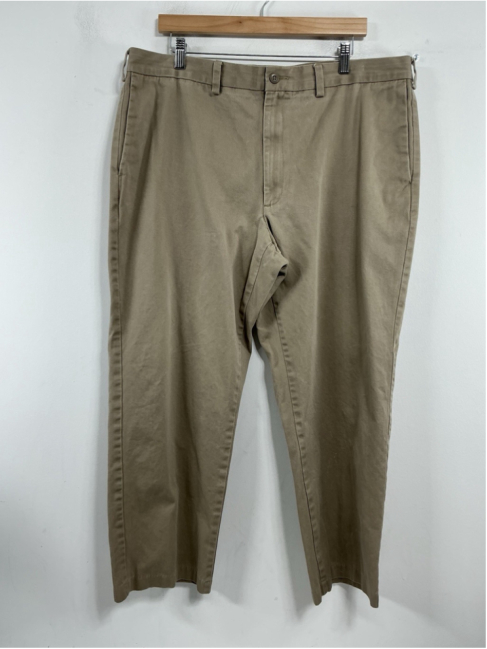 Mens Excellent Condition Architect Flat Front Chino Pants 40x29 Tan